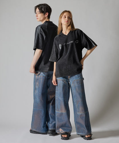 Heavyweight Vintage Design Short Sleeve Game
