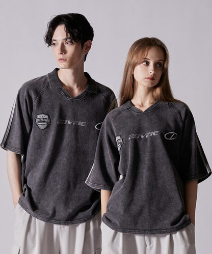 Heavyweight Vintage Design Short Sleeve Game